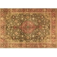 thumbnail image 1 of Ahgly Company Indoor Rectangle Medallion Brown Traditional Area Rugs, 7' x 9', 1 of 4