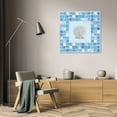 thumbnail image 3 of Paul Brent 20x20 Gallery Wrapped Canvas Wall Art Titled - Mosaic Scallop, 3 of 4