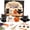Halloween Cute Spookies 3D Beaded Animal Craft Kit, variant on Tiny Beaded World 3D DIY Collection, Petite 3D Beaded Animal Craft Kit and Instructions, Cute 4-Pack DIY Animals Beading Set, Mini Beaded Animals Jewelry Art Craft Set (Veteran Hero)