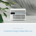 hOmeLabs Window Air Conditioner 12000 BTU Smart Control, Eco Mode