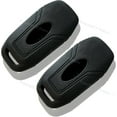 thumbnail image 2 of Dobrev Silicone Cover Holder Fob Rubber Skin Protector Keyless Remote Control Smart Car Case for 2013 2014 2015 2016 2017 Ford Fusion Key   black and black, 2 of 2