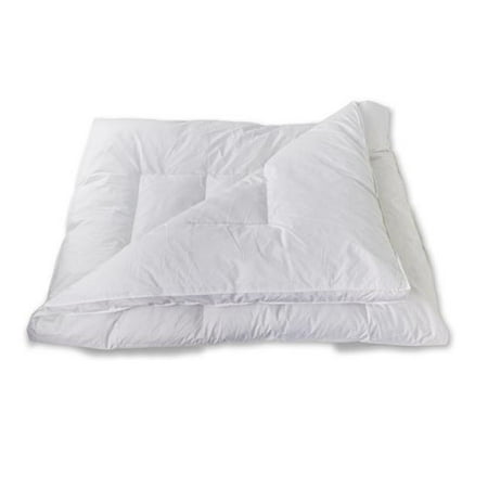 Feather Down Bed - White Feather Bed Down & Feather Mattress Topper - Twin, 39 x 75 in.