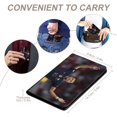 thumbnail image 4 of Kylian Mbappé Porta Pasaporte y Cartera de Viaje Premium de Cuero PU, Funda de Pasaporte Bloqueo RFID con Ranuras para Tarjetas de Crédito, Estuche para Libro de Pasaporte para Familia 10cm × 15cm, 4 of 6