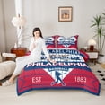 thumbnail image 4 of Castle Fairy Boys Girls Baseball Full Size Comforter Sets,Sport Bedding Sets, 4 of 8