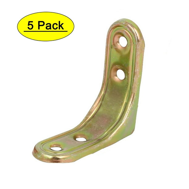 Uxcell 50mm x 50mm 90 Degree Wall Angle Brackets Corner Brace Shelf