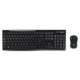 thumbnail image 2 of Logitech Wireless Combo MK270, 2.4 GHz Frequency/33 ft Wireless Range, Black (920004536), 2 of 5