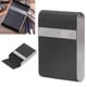 thumbnail image 5 of Caja De Almacenamiento, Funda De Cuero De PU Con Soporte De Bolsillo Negro De Fibra De Carbono Portátil Para Tamaño Mediano Para Negocios ANGGREK AJ3117, 5 of 8