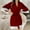 Wine Red, variant on yunLCZ clearance sale Sleepwear for Women Women's Short Kimono Robe Silky Satin Bathrobe Bride Bridesmaids Getting Ready Sleepwear Soft Nightgown Plus Size Satin Pajama Shorts Set for Women