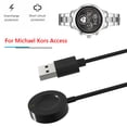 thumbnail image 2 of Kuymtek Cargador USB Smartwatch para Michael Kors Access Gen 4 Gen 5 5E Cable (Negro) Kuymtek Componentes de la computadora, 2 of 9