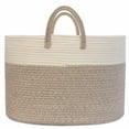 thumbnail image 1 of Decorative Multi-purpose Laundry Basket with Large Capacity for Living Room, Minimalist Design with Pops of Color and Skin-Friendly Material for Bedroom, Bathroom, and Nursery Room, 1 of 7