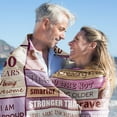 thumbnail image 4 of LHSHID 50th Family Birthday Blanket Idea Gift 40x50in, 4 of 7