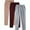Wine, variant on YUGYXL 3PC Active Athletic Pants for Men Drawstring Joggers Pants with Pockets Casual Solid Color Lightweight Comfy Sports Pants Elastic Waist Long Pants Khaki L