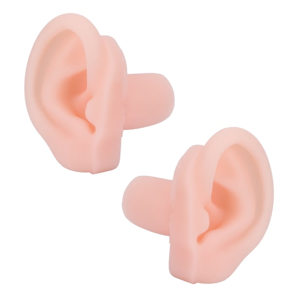 Modelo de Oreja Humana, Exposición de Oído Falso 1 Par para el Audífono que USA la Demostración para la exposición de la ventana de la TiDa