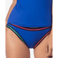 thumbnail image 4 of La Blanca Womens Threading Along Colorblock Hipster Swim Bottom Separates, 4 of 4