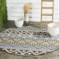 thumbnail image 2 of SAFAVIEH Veranda Luwig Southwestern Indoor/Outdoor Runner Rug, 2'3" x 8', Blue/Cream, 2 of 10
