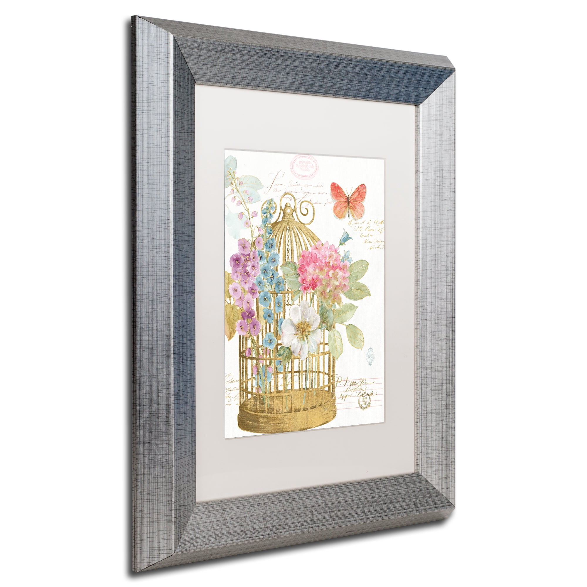 Trademark Art Floral Framed Art Print, by Lisa Audit