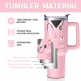 thumbnail image 3 of Nurse Gifts for Women Men, 40 Oz Tumbler with Handle and Straw, Durable Insulated Stainless Steel Leak-proof Travel Cup, Male Nurse Practitioner Appreciation Graduation Nurses Week Accessories, 3 of 6