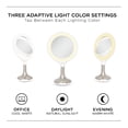 thumbnail image 4 of Zadro Solana LED Light Makeup Mirrors w/ Magnification & Touch Control, 4 of 9