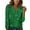 Green, variant on Cqxid525 Clothing Women’s Long Sleeve Basic Shirts Sequin Tops for Women Casual Elegant Glitter Sparkly V Neck Night Long Sleeve Pullover Tee Shirts 2025 Casual Blouses for Women