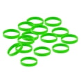 thumbnail image 2 of Pulseras de Silicona Sunnimix 15 Piezas Verde, 2 of 7