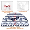 thumbnail image 4 of Sikiie Sea Underwater Turtles 30-48 inches {designName} Print Christmas Tree Skirt Snowman Xmas Tree Skirt with Edge Christmas Decorations for Holiday Party36", 4 of 7