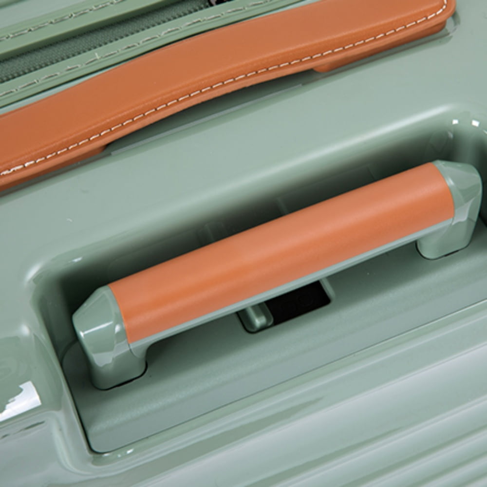 Yougu 20" Carry on Luggage Lightweight Suitcase TSA Lock USB,Green
