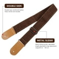 thumbnail image 5 of AURARMLET Adjustable Coffee Guitar Strap for Electric and Acoustic Guitars Durable Comfortable, 5 of 8
