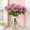 Purple, variant on MAMOWEAR 10PCS Artificial Hydrangea Flowers, Fake Silk Chrysanthemum Ball Flower for Wedding Bouquet Home Garden Party Wedding Decoration(Blue)