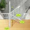 thumbnail image 4 of 27-43" Baby Gate for Stairs, Dog Gate for Doorways, Pressure Mounted Self Closing Pet Gates for Dogs Indoor, Durable Safety Child Gate with Easy Walk Thru Door, White, 4 of 6