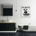 thumbnail image 3 of Stupell Industries Vintage Bathroom Cow Animals & Insects Painting Gallery Wrapped Canvas Print Wall Art, 30 x 40, 3 of 8