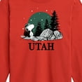 thumbnail image 3 of Peanuts - Snoopy Utah - Toddler And Youth Long Sleeve Graphic T-Shirt, 3 of 6