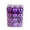 A-Purple, variant on Kyusrd 24PCS Mini Christmas Balls Ornaments,Shatterproof Xmas Tree Balls Christmas Baubles for Christmas Tree Hanging Ball with Hang Rope for Holiday Wedding Party Decoration