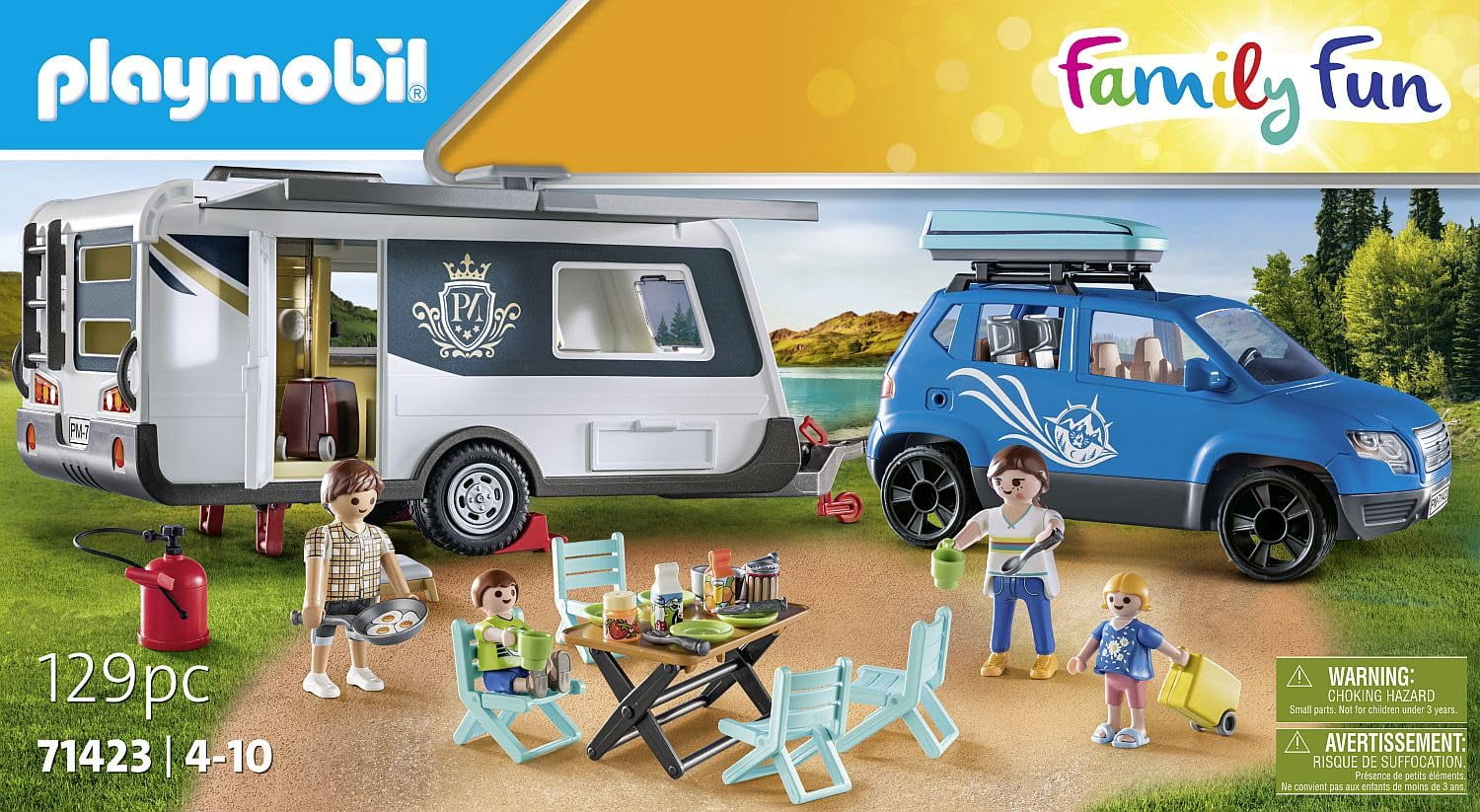 Camping Adventure Playmobil Family Camper Van Playmobil: Family