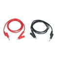 thumbnail image 2 of Leads 4MM Silicone   Injection Molded Brass Banana Plug Electrical Testing Cable 70035-1, 2 of 8