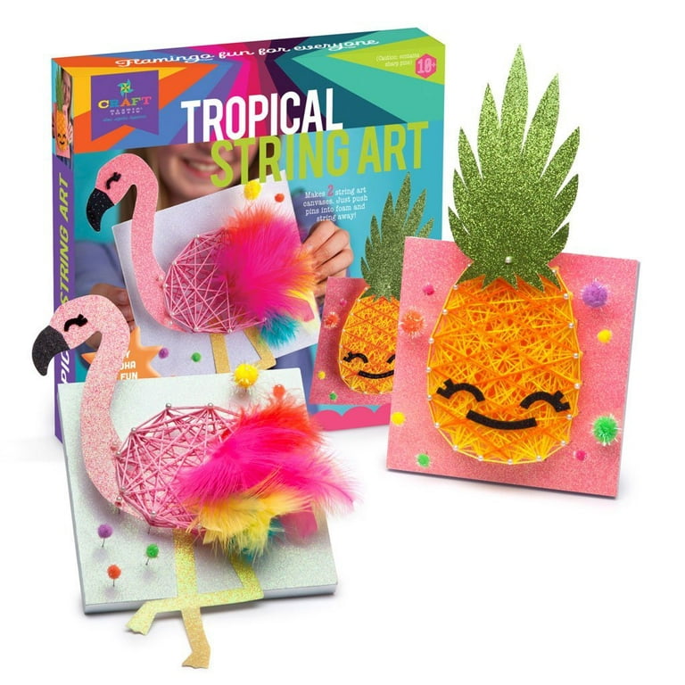 Craft-tastic Tropical String Art Kit