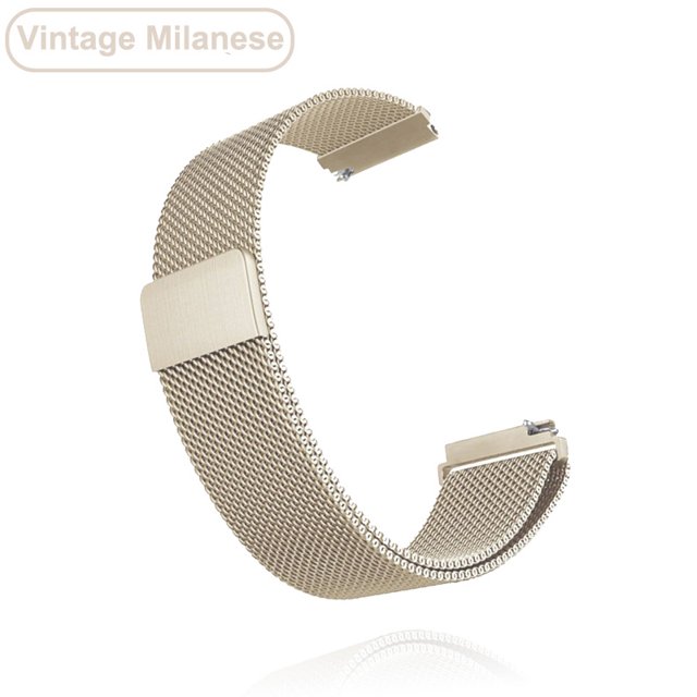18mm20mm22mmmetallremförGarminVivoactive344sBandWatchVenu22sSQForerunner645ArmbandSilikonöglaNylonhandledMetalVintage