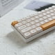 thumbnail image 3 of Teclado mecánico para juegos Teclado de 68 teclas (kit blanco + tecla de leche), 3 of 9
