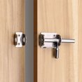 thumbnail image 4 of 4 Pieces Stainless Steel Door Security Latch Door Lock for Barn Bathroom Window, 4 of 5