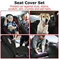 thumbnail image 5 of Car Seat Covers,Hengu Polyester Front Bucket Seat Protectors with Split Bench Back Seat Covers, Breathable Thicken Premium Sporty Seat Cushions,Red, 5 of 8