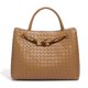 thumbnail image 1 of Bolso retro de gran capacidad, bolso tejido a mano para mujer, bolso de mano versátil para ir al trabajo, bolso bandolera informal de moda, 1 of 6