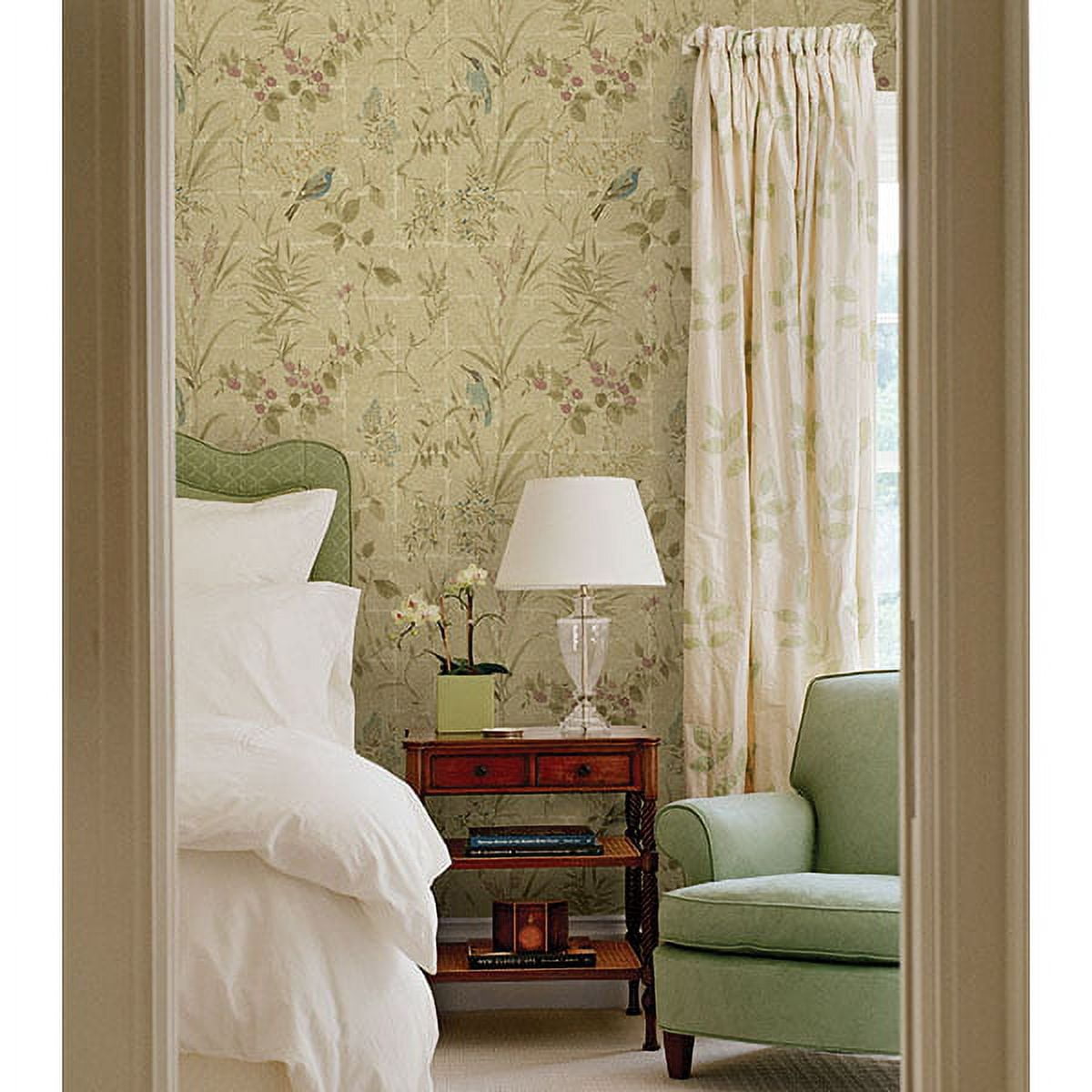 Beacon House Imperial Neutral Garden Chinoiserie Wallpaper