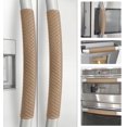 thumbnail image 1 of Cubiertas para Manijas de Puerta de Refrigerador Luludamier Juego de 6 en Marrón, 1 of 6