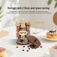 thumbnail image 6 of Espresso Capsule Holder Coffee Pod Holder for 50 Capsule Storage Organizer Coffee Bar Accessory for Home Kitchen Office Counter Black or Gold, 6 of 11