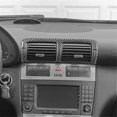 thumbnail image 3 of Carbon Fiber for C Class W203 2005-2007 Center Console AC Air Vent Cover Trim Interior Accessories, 3 of 5