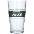thumbnail image 2 of New York Jets 16oz. Stripe Pint Glass, 2 of 2
