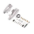 thumbnail image 1 of 1 Set For Touring Street Glide Road King Flhr 2001-2008 Silver Mid Engine Mid Rack Air Deflector He, 1 of 5