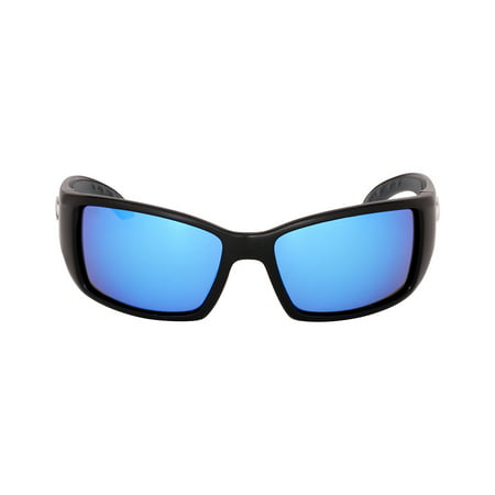 Costa Blackfin Plastic Frame Blue Mirror Glass Lens Men's Sunglasses BL11OBMGLP