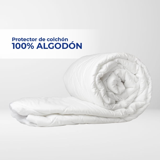 Protector de colchón Waterproof Spring Air 100% Algodón Queen Size