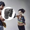 thumbnail image 3 of Guantes de boxeo de cuero PU de combate y muay thai, guante de entrenamiento para kickboxing, saco de boxeo, almohadilla de enfoque, MMA, almohadilla - 12 ONZAS Macarena guantes de boxeo, 3 of 8
