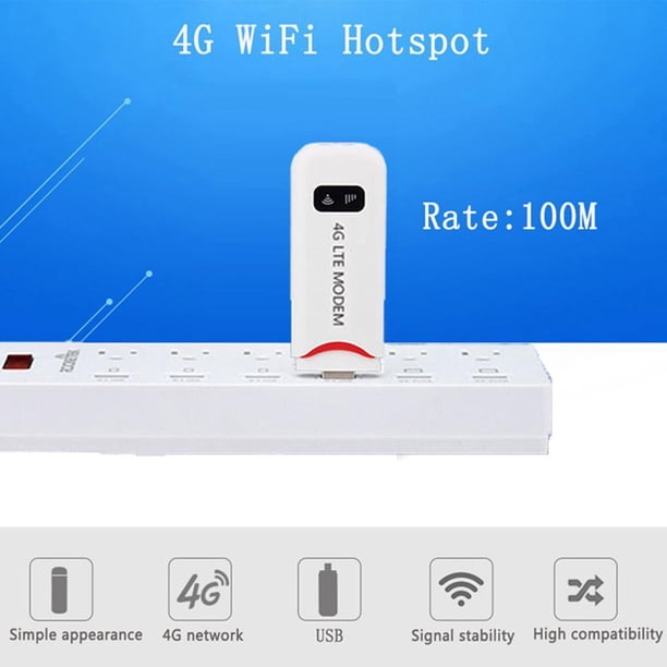 Enrutadores inalámbricos 4G/3G Portable 100Mbps USB Wifi Router Hotspot Extensor de señal Repetidor Booster Barbie Nuevos Originales